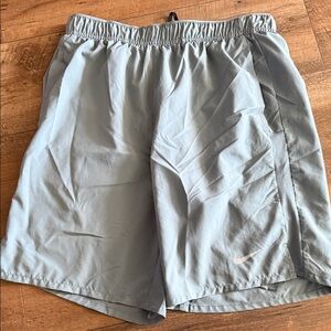 Nike Men's Gray Sports Shorts